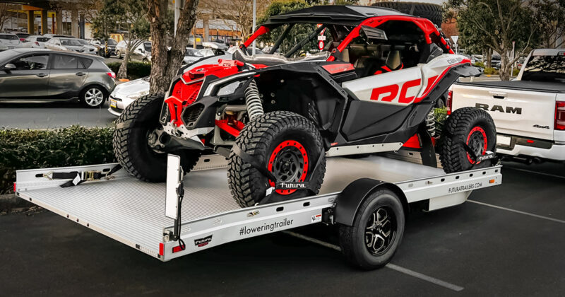 Futura Club Sport ATV, Side-by-Side, and Motorcycle Trailer